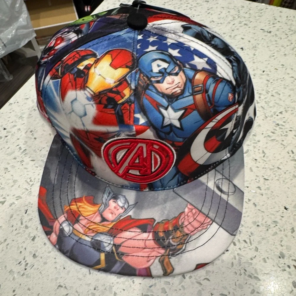 Superhero AVENGERS Kids Cap / baseball hat - Picture 2 of 6